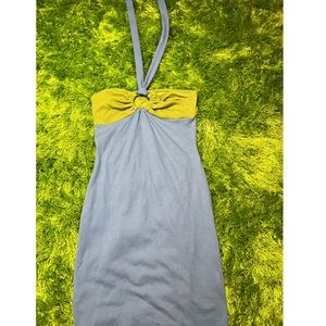 Blue beach dress